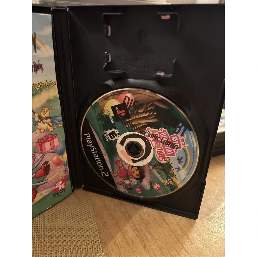 Dora's Big Birthday Adventure (Sony PlayStation 2, 2010). Complete